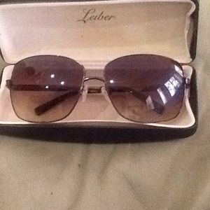 Judith Lieber sunglasses with case